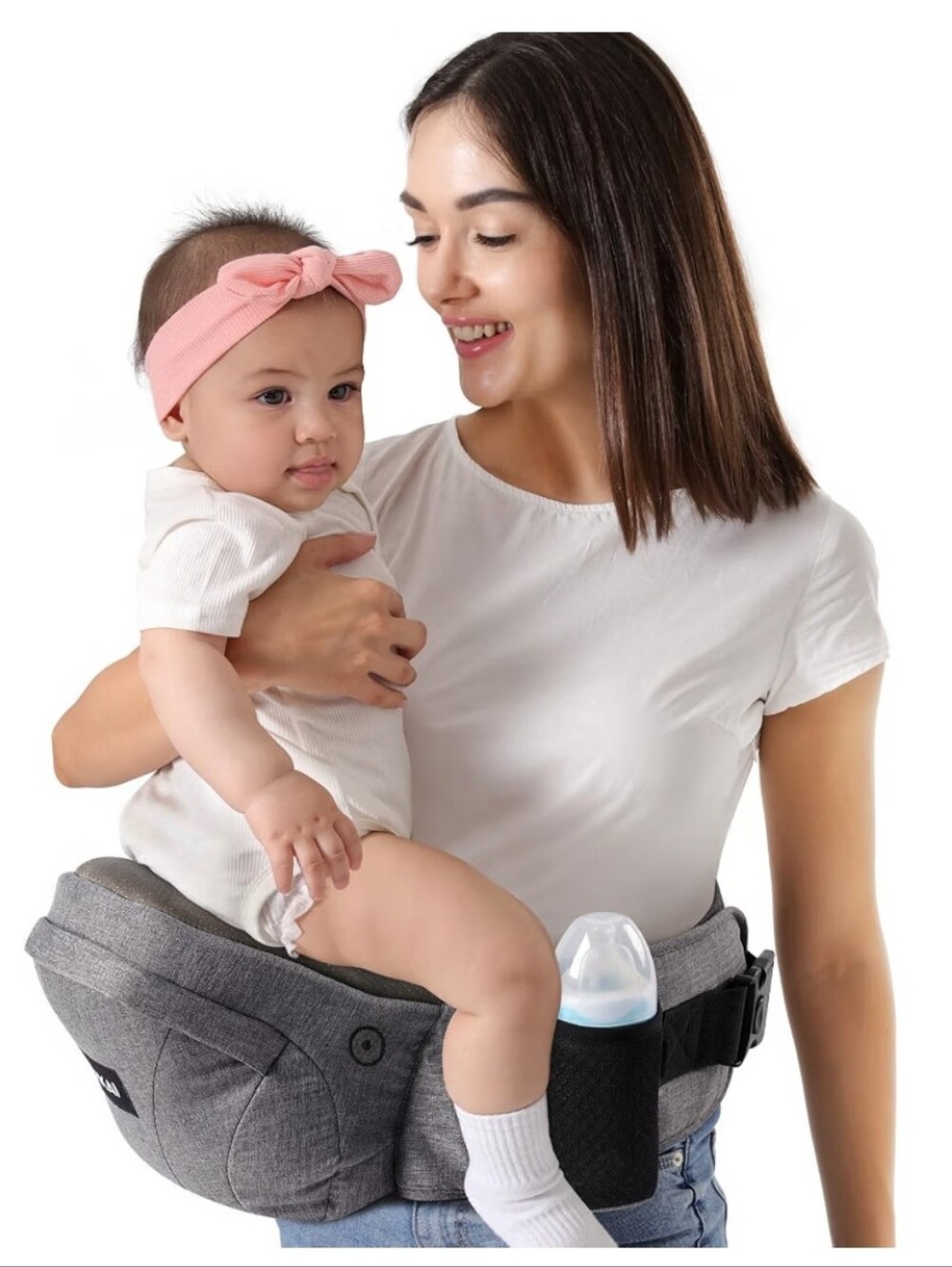 Gray Men's Waist Pack / Fanny Pack